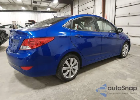 2014 Hyundai Accent Gls from USA, damaged, VIN KMHCU4AE7EU595637